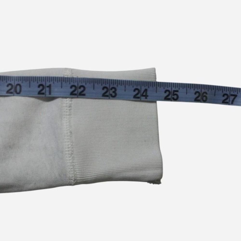 Womens White Y2K Skater Spellout Preppy Hollister Pullover Hoodie - Picture 7 of 8